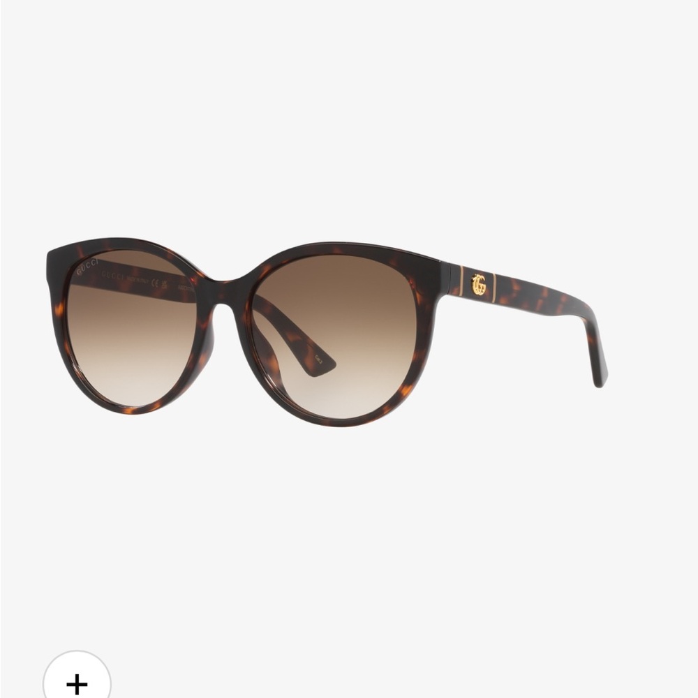 Brand New! Gucci Havana Cat-Eye Tortoise Sunglasses